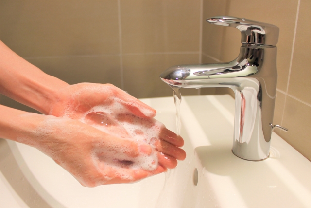 h3手洗い・消毒の徹底