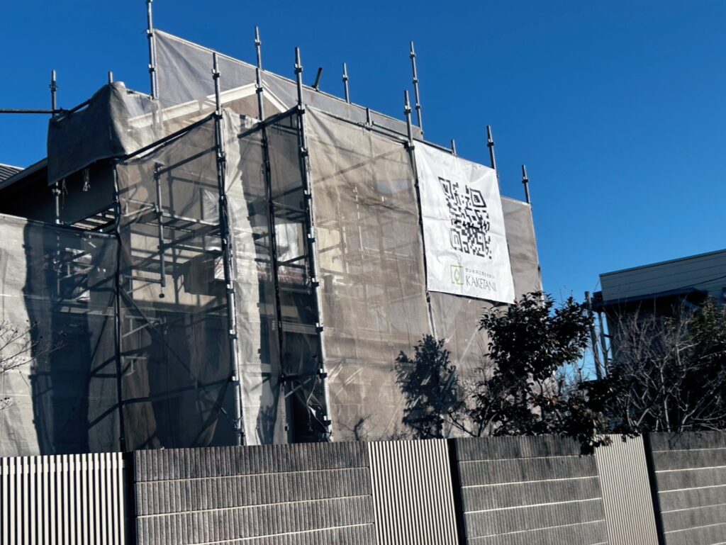 (株)掛谷建設様現場シート事例写真